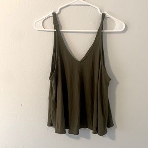 Free People flowy cropped tank
